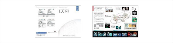 印刷物制作 EOSINT カタログ制作実績